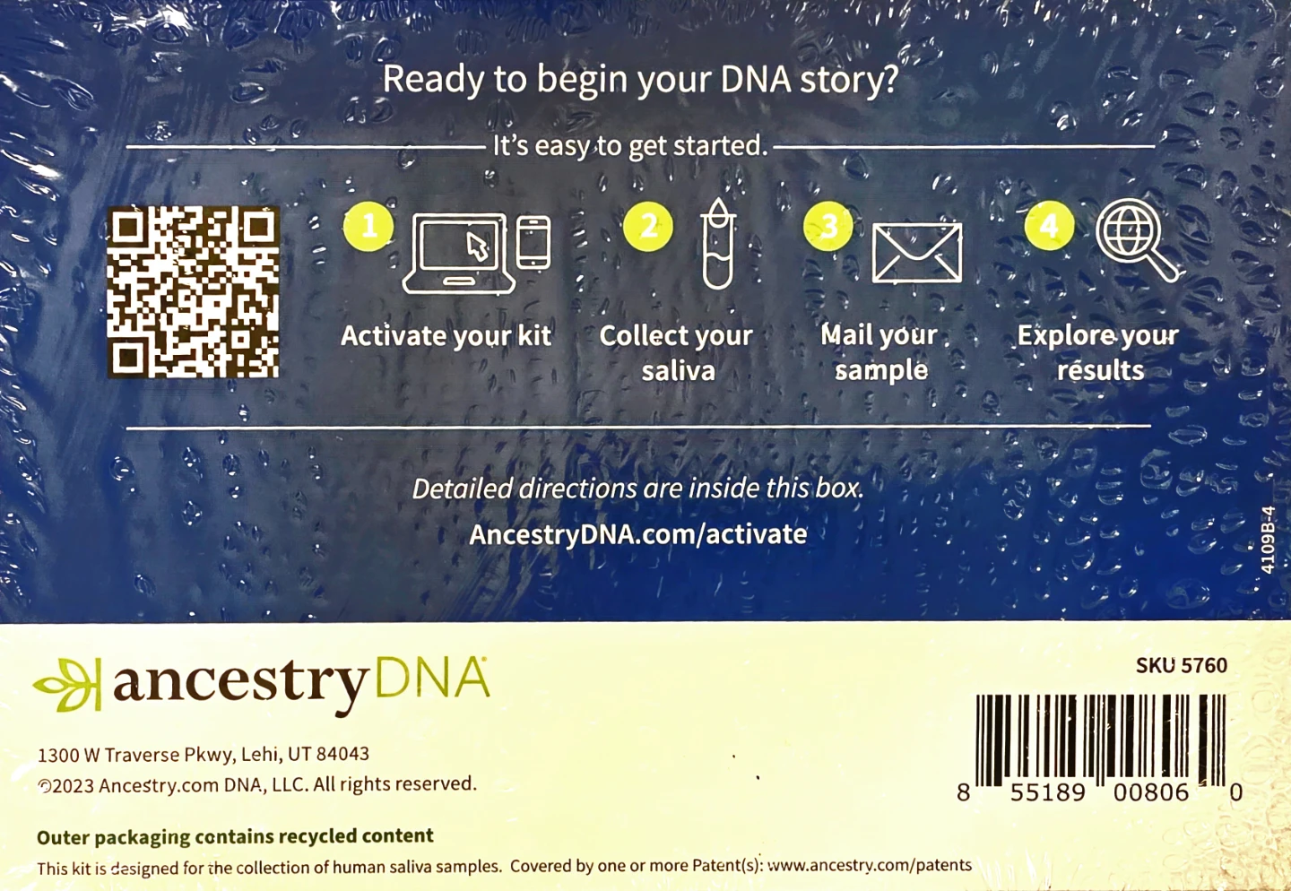 4 AncestryDNA DNA Activation Kit or 1 Negotiable