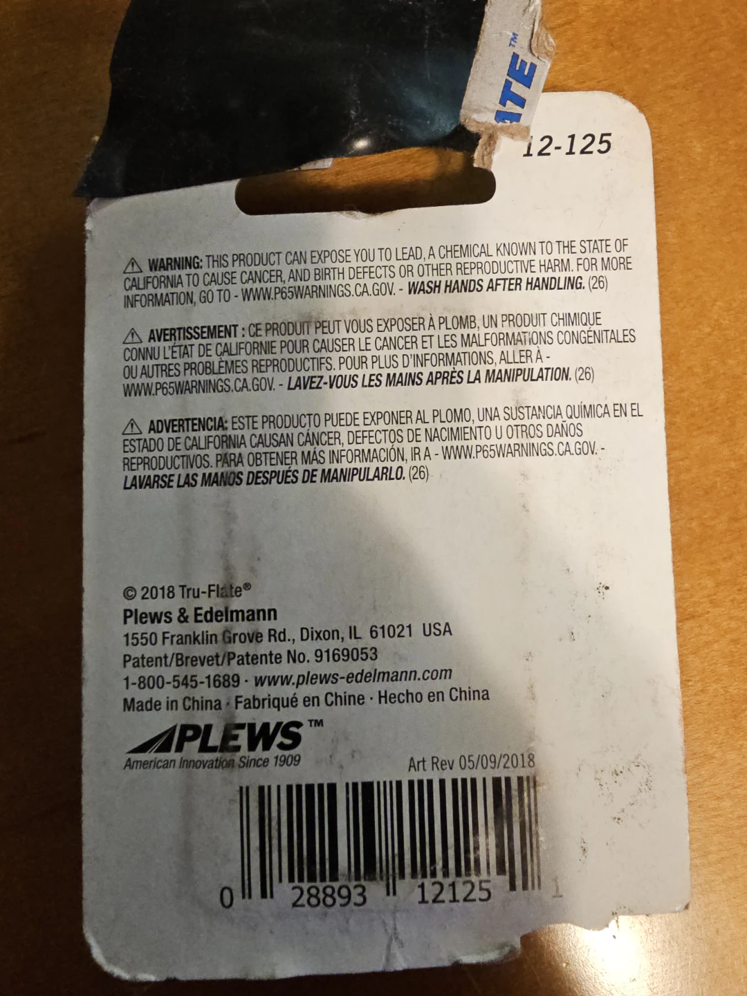 Tru-Flate 1/4" MNPT Plug Raccord - photo 2