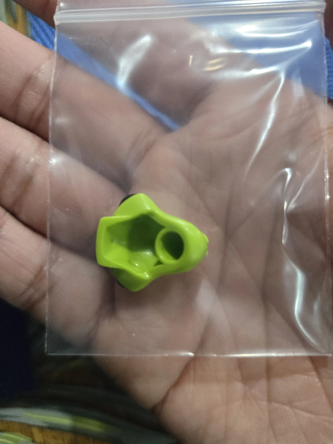Lego Green alien head - photo 2