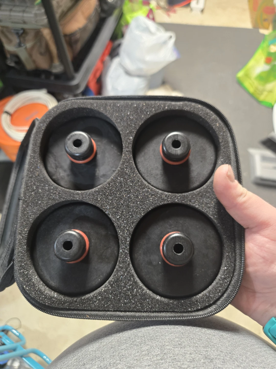 Lifting Jack Pad 4pcs Storage Case for Tesla