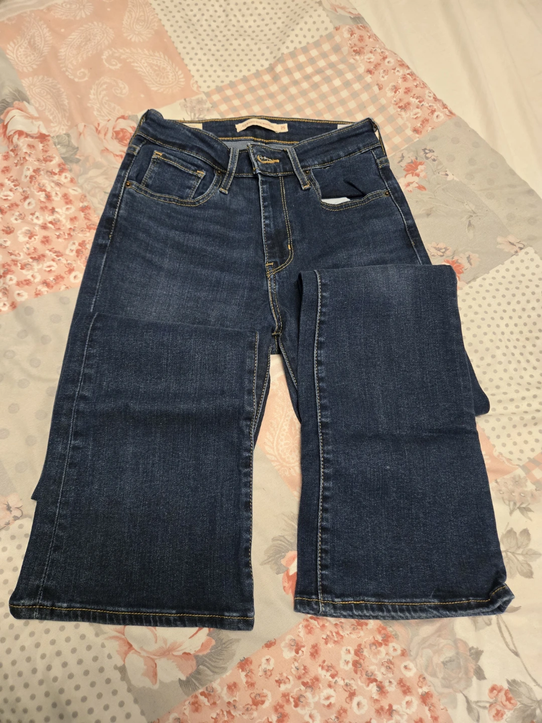 Levi's 725 High Rise Bootcut Jeans Size 25 - photo 3