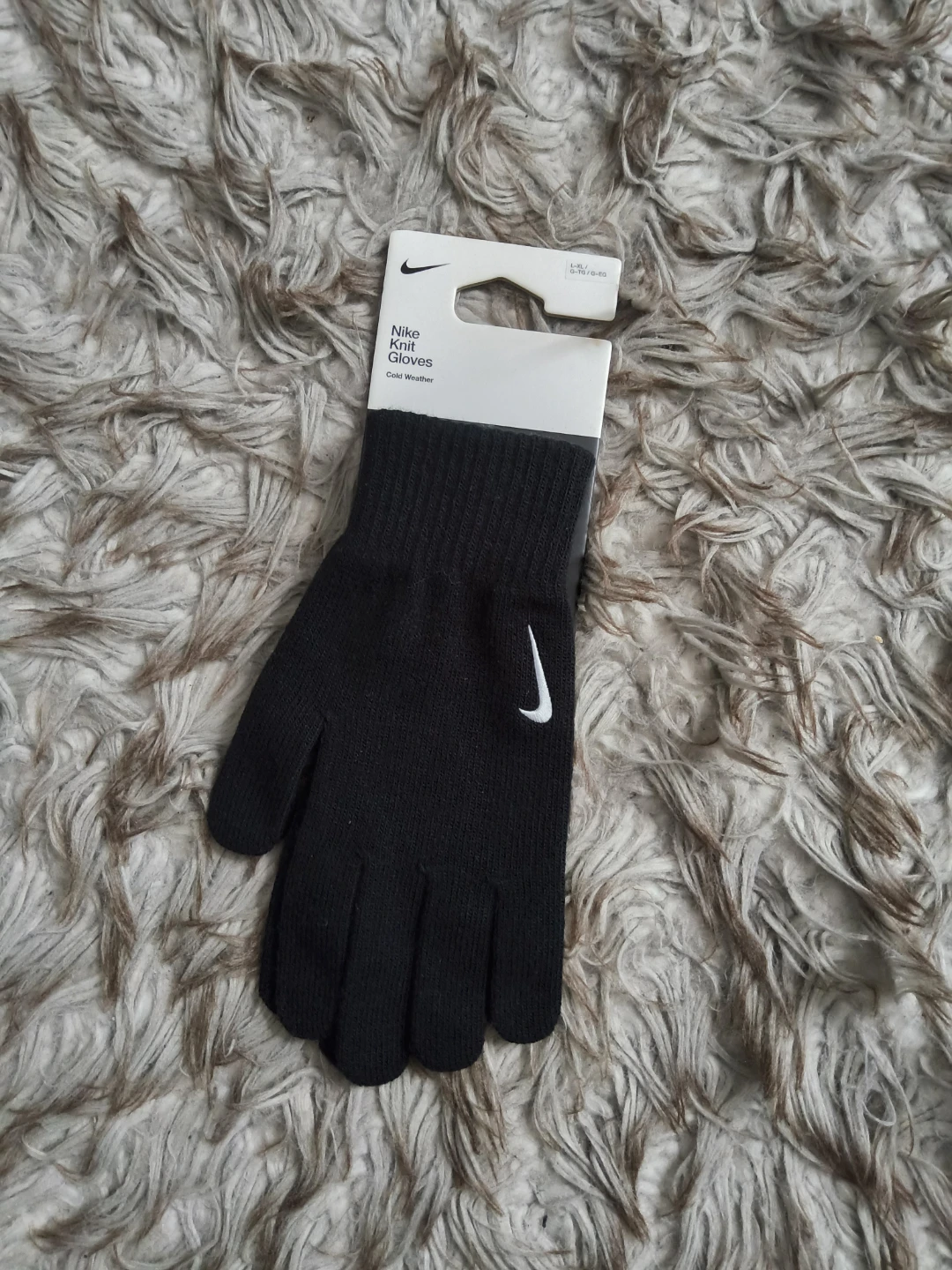 Nike Knit Gloves - Black, New with Tags