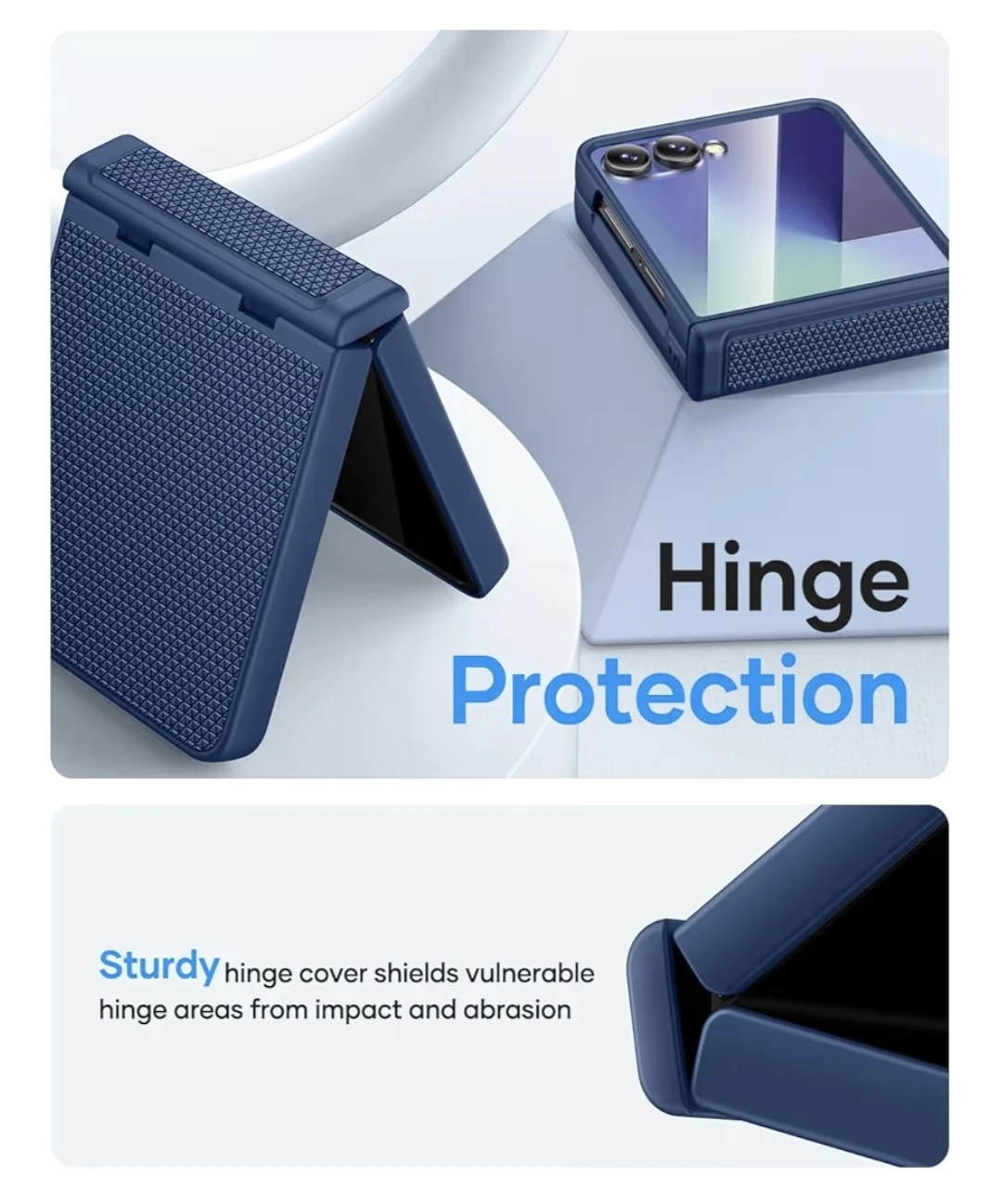 Galaxy Z Flip 7 Case - Blue - photo 4