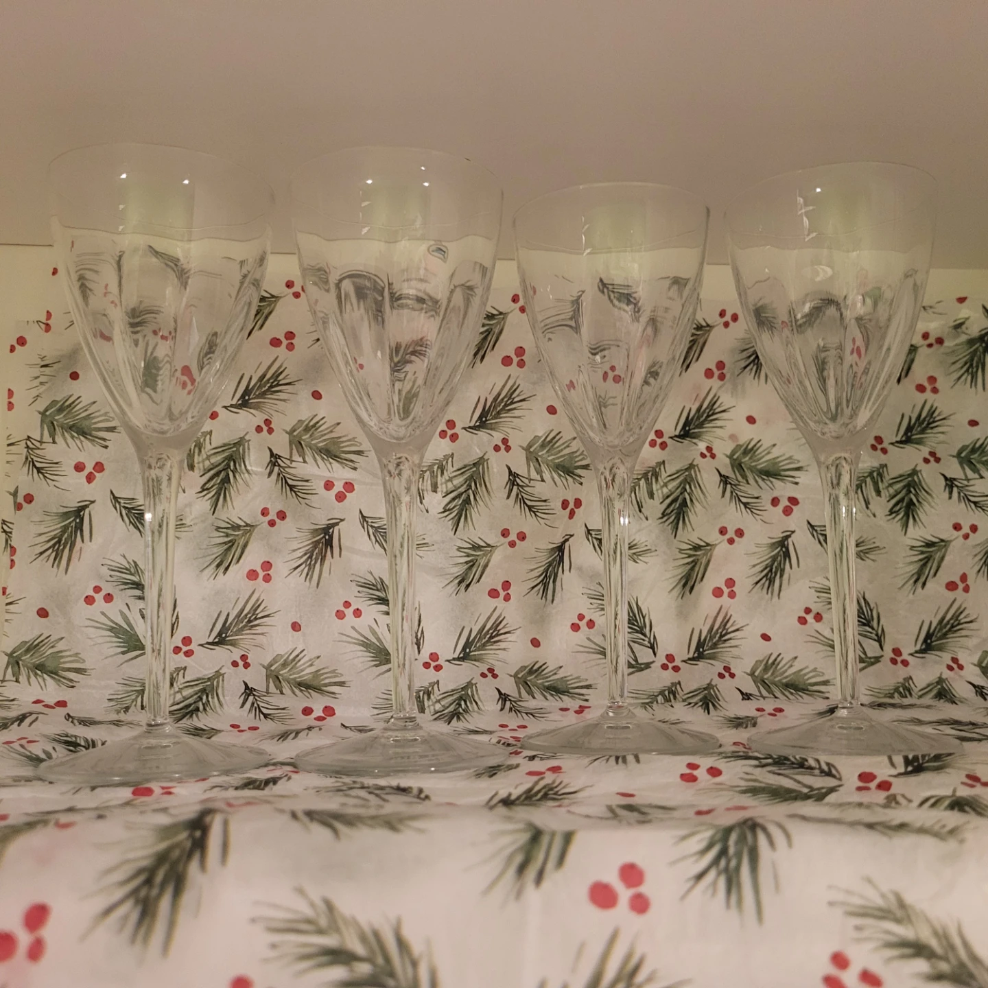 Set of 4 Mikasa Wine Glasses