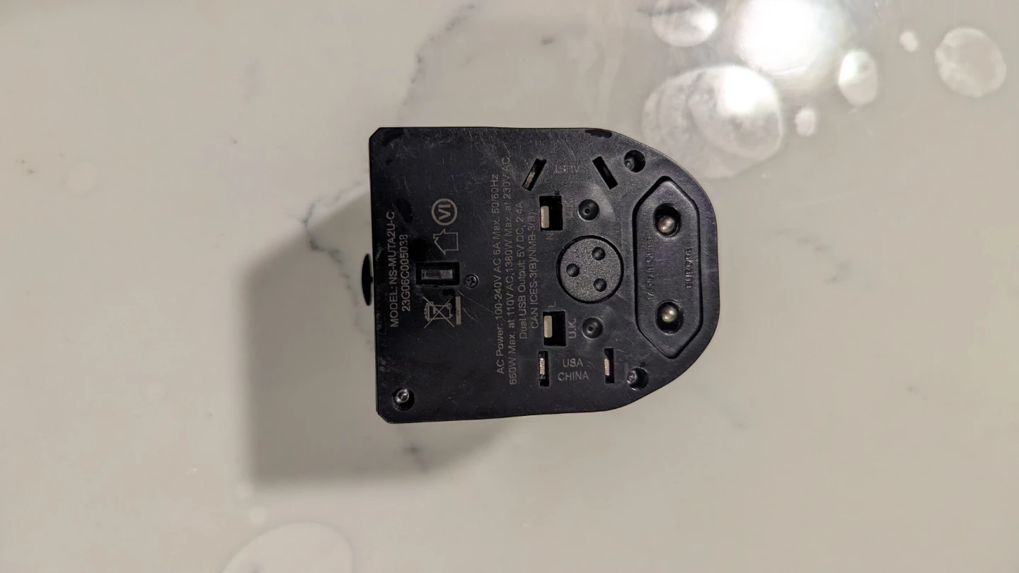 Insignia Travel Adapter - photo 2