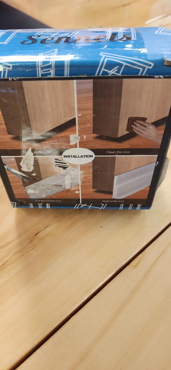 Sensei Door Sweep - White, New in Box