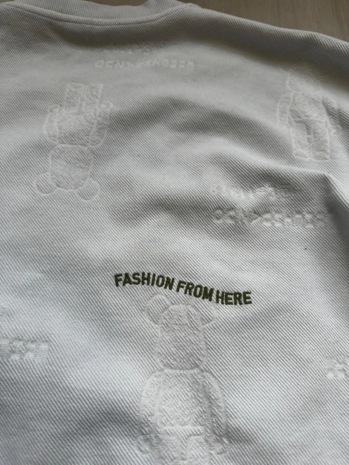 Fashion From Here Bearbrick Pattern Sweater 6XL - photo 3