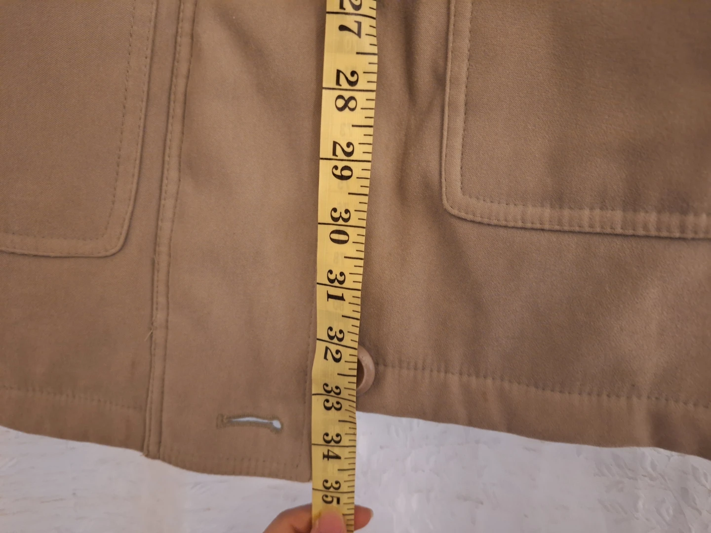 Nuage Collection Beige Coat Size S/P - photo 2