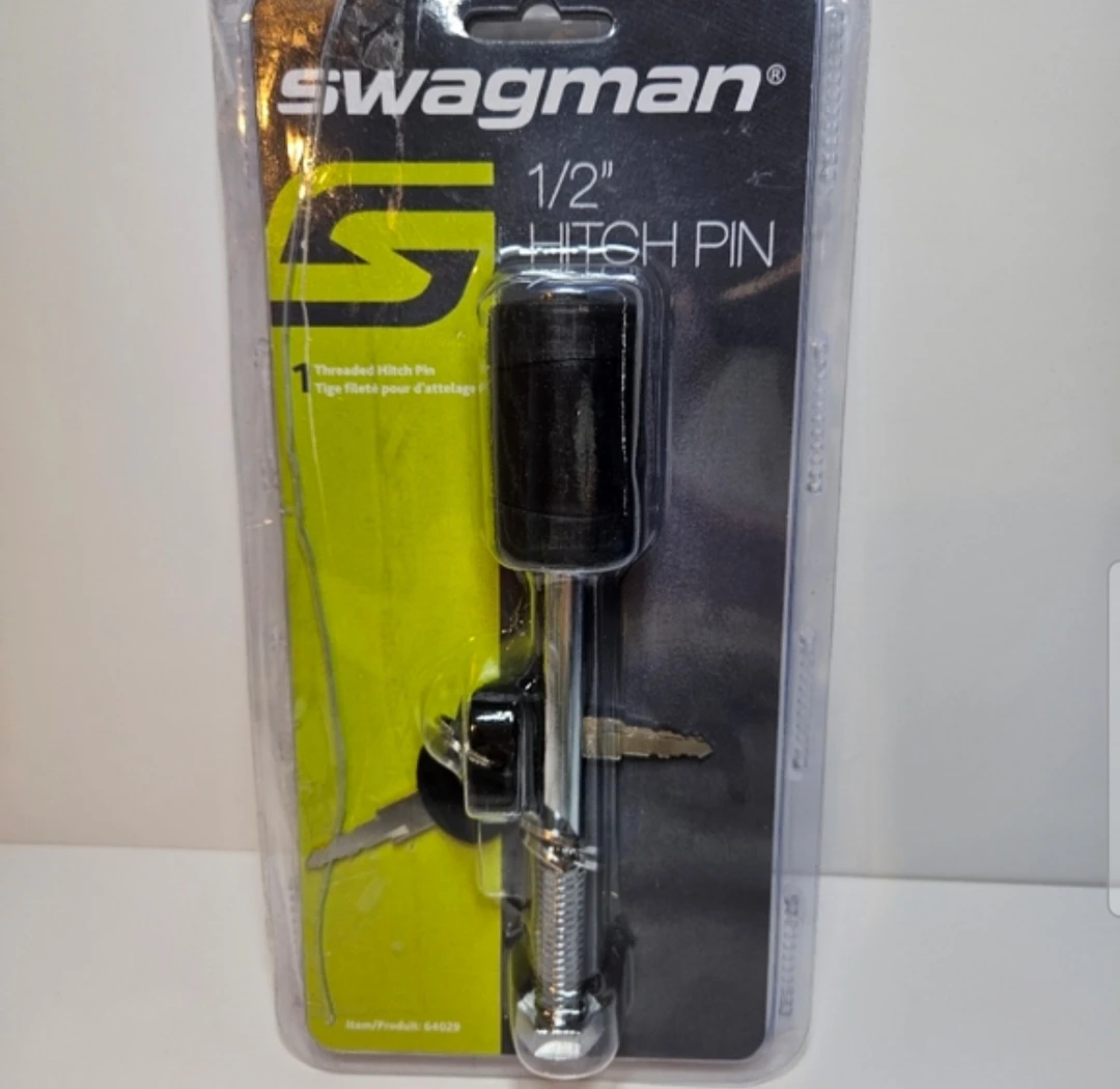 Swagman 1/2" Threaded Locking Hitch Pin - New