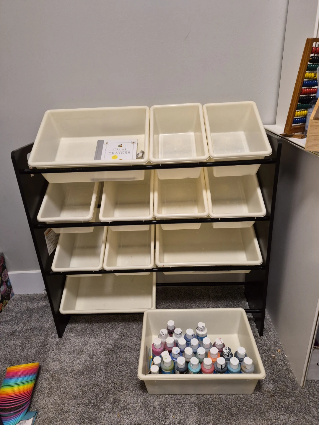 Kid's Toy Organizer with 12 Bins - photo 2