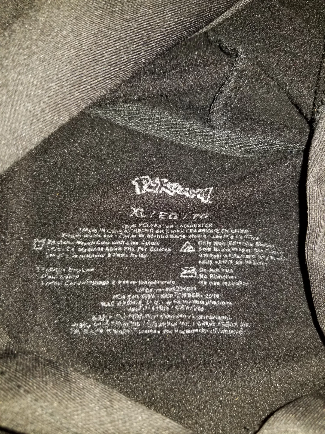 Pokemon Black Hoodie XL Kids XL - photo 2
