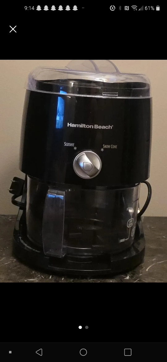 Hamilton Beach Slushie & Snow Cone Maker