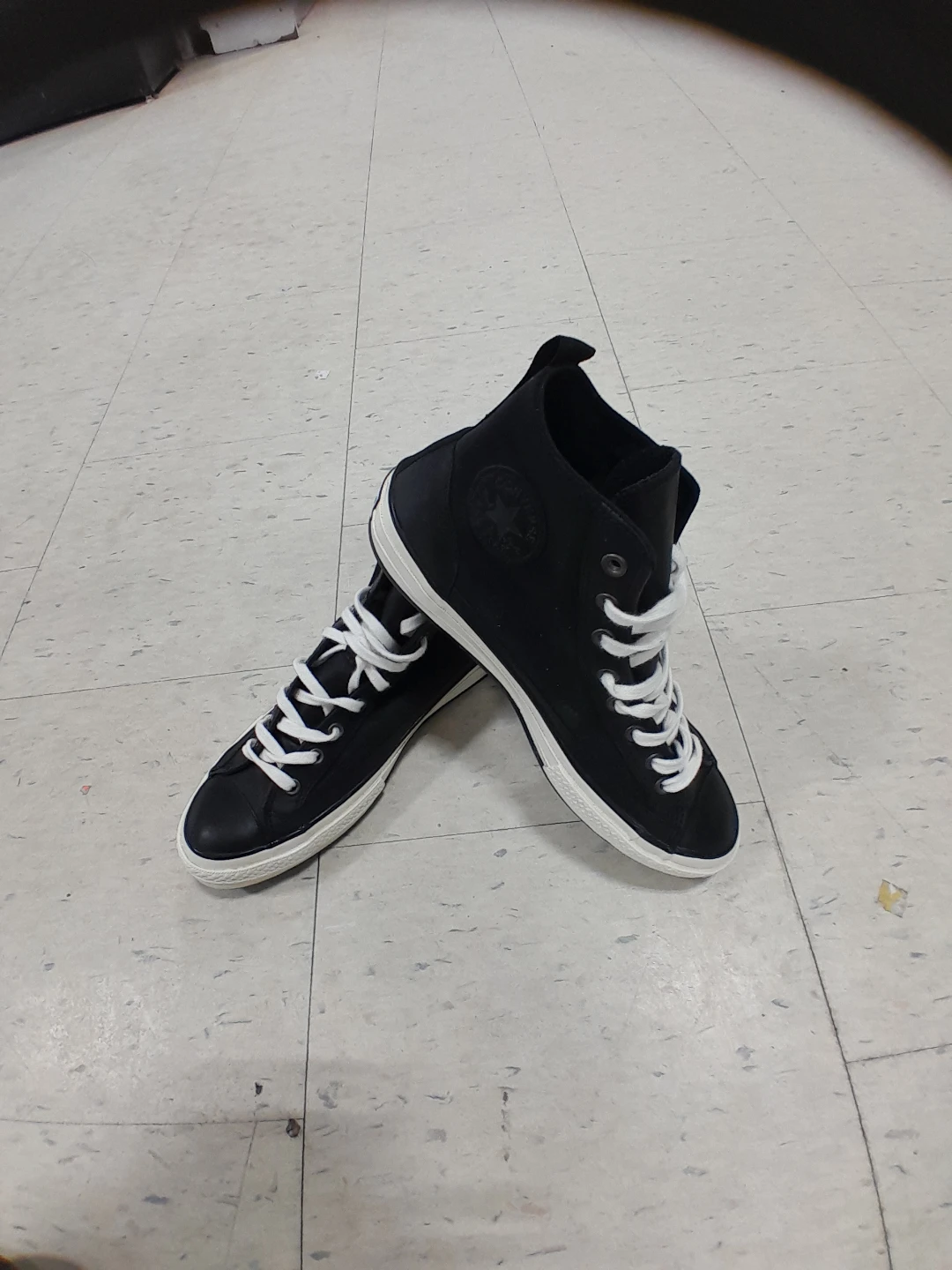 Converse All Star High Top Black Shoes Men's 9.5 - photo 4