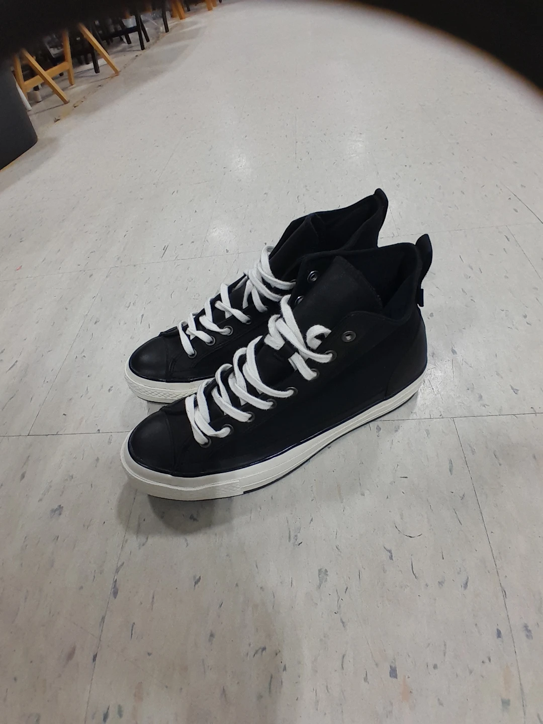Converse All Star High Top Black Shoes Men's 9.5 - photo 5