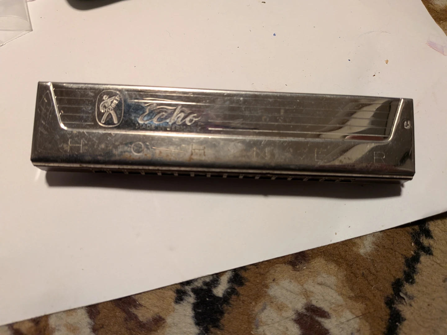 Hohner Echo Harmonica with Case - photo 2