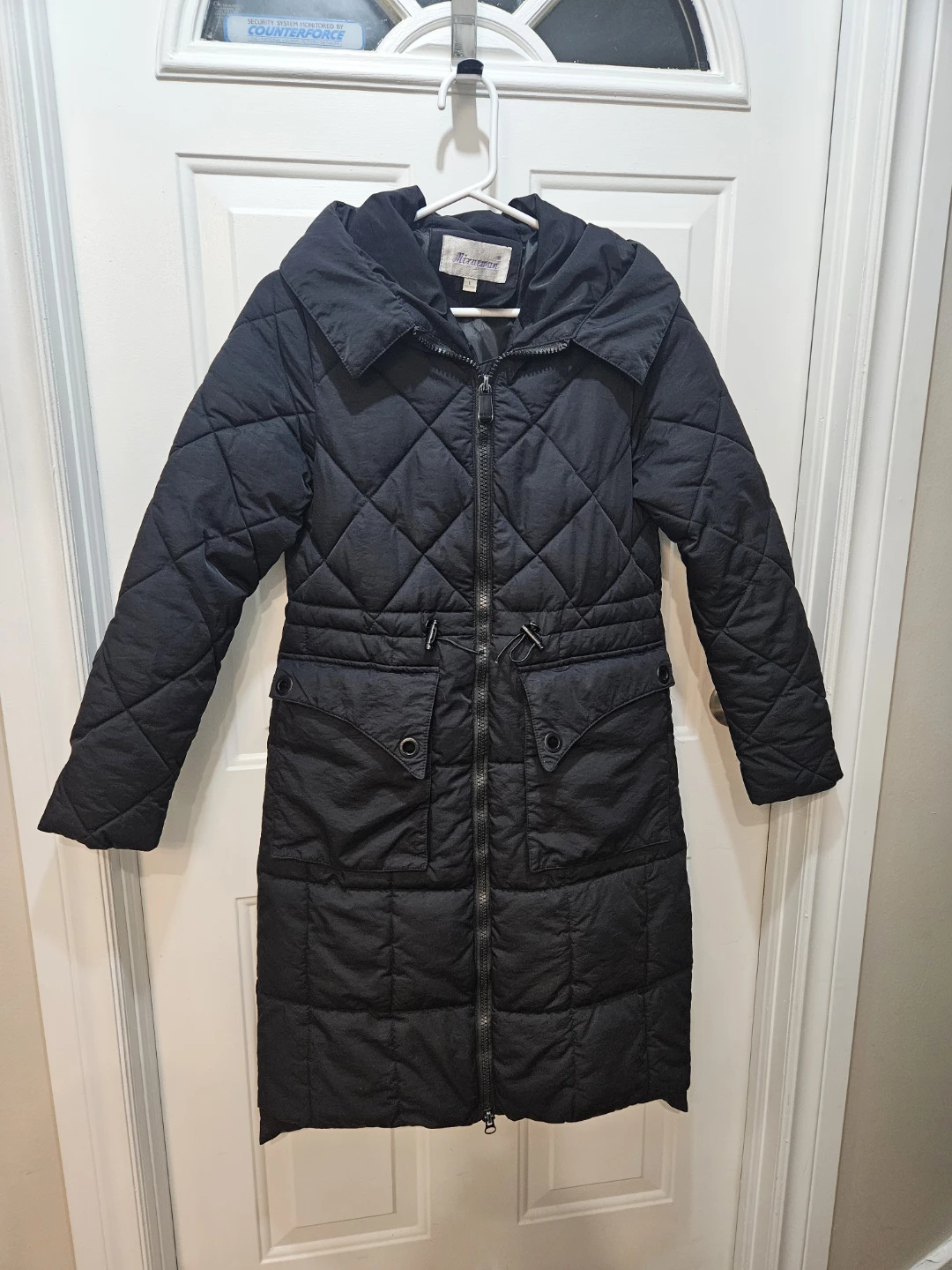 Mizuewan Black Puffer Coat - Size L petit