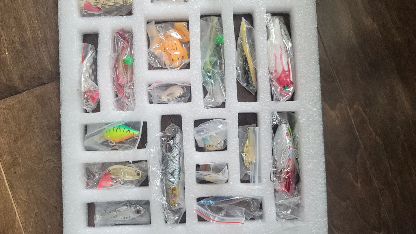 Fishing Advent Calendar 2025, 24 Day Fishing Lure Countdown... - photo 2