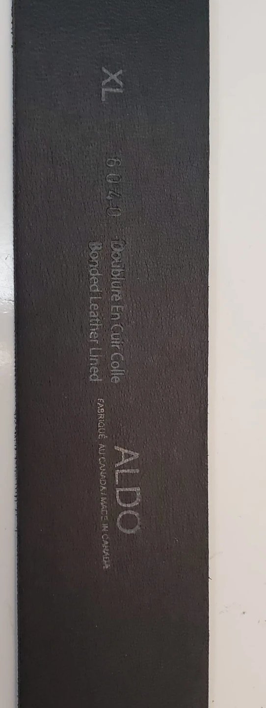 ALDO Bronze Leather Belt - Size XL - photo 2