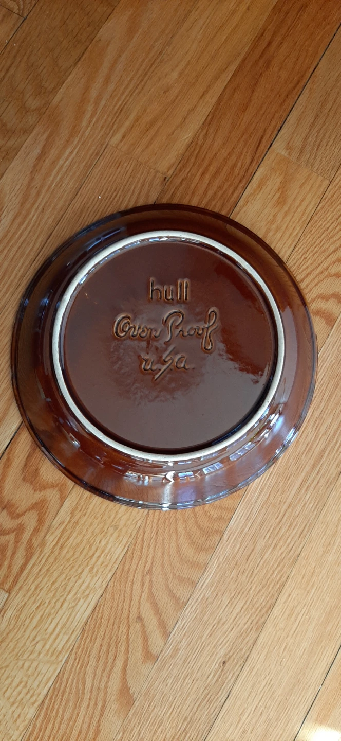 Vintage Hull Oven Proof USA Brown Dish - photo 2