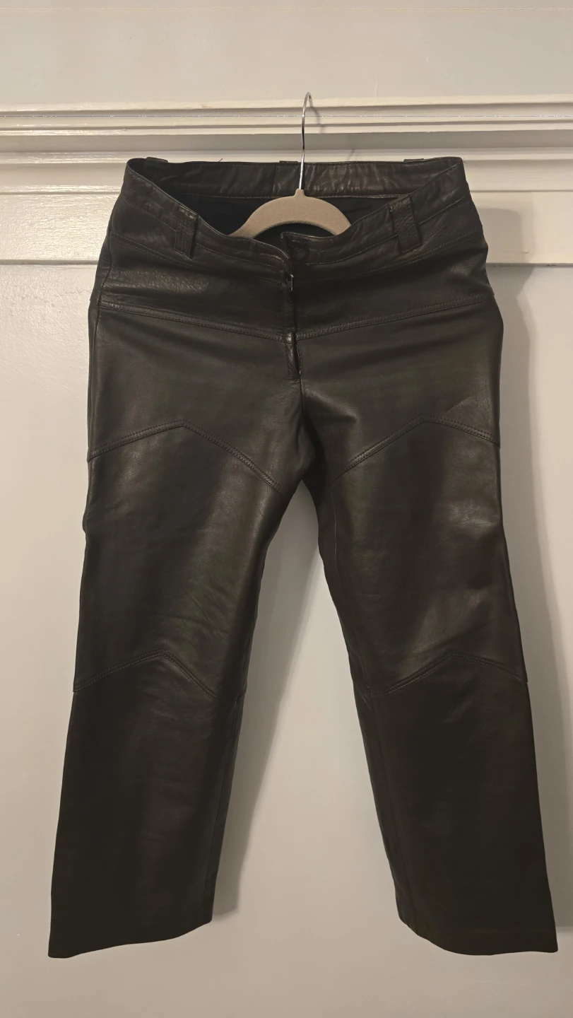 Brown Leather Pants
