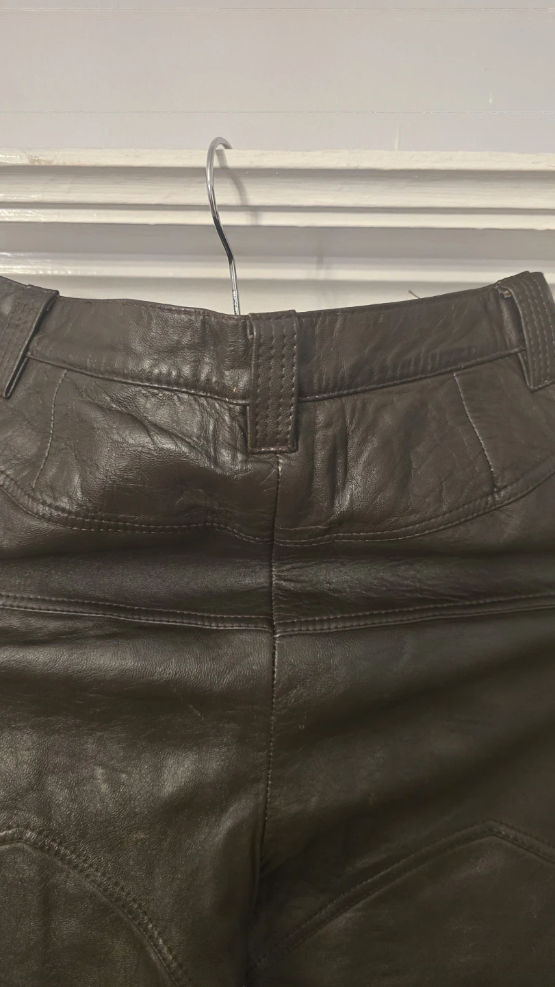 Brown Leather Pants - photo 3