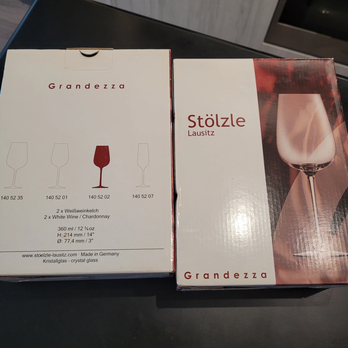 Stölzle Grandezza Wine Glasses - New in Box - photo 2