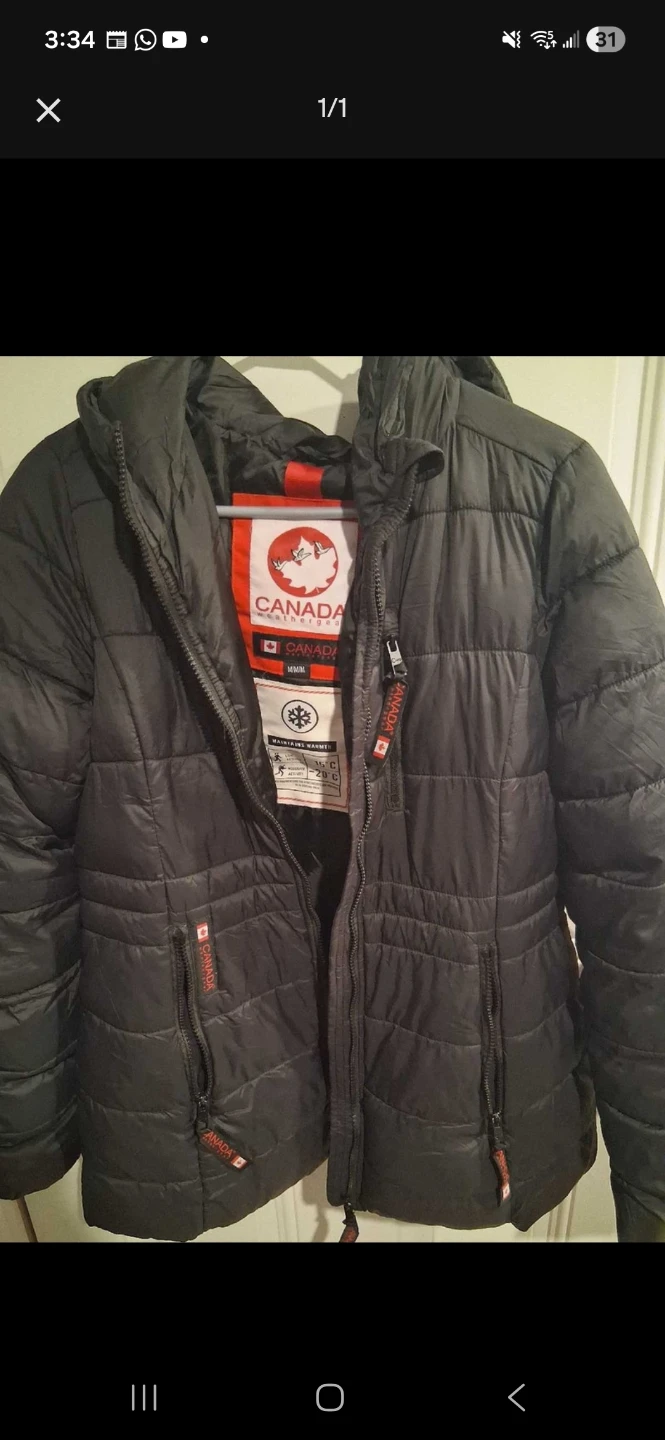 Canada Weather Gear Puffer Jacket - Medium