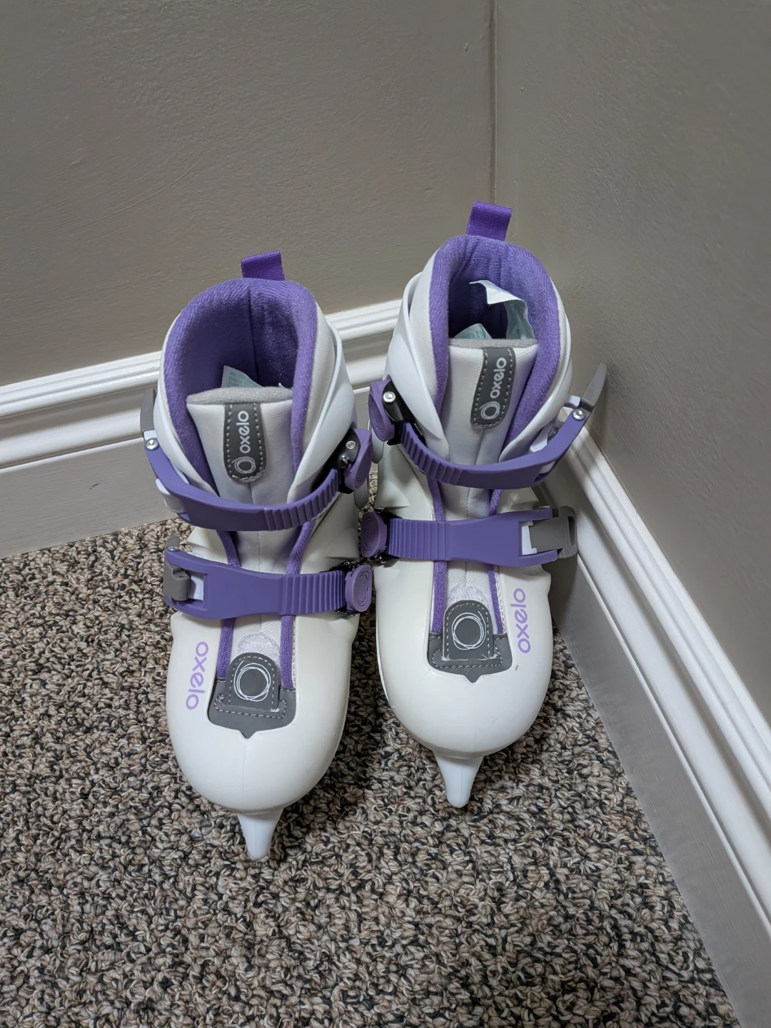 Oxelo Kids' Adjustable Ice Skates 9C-10.5C - photo 3