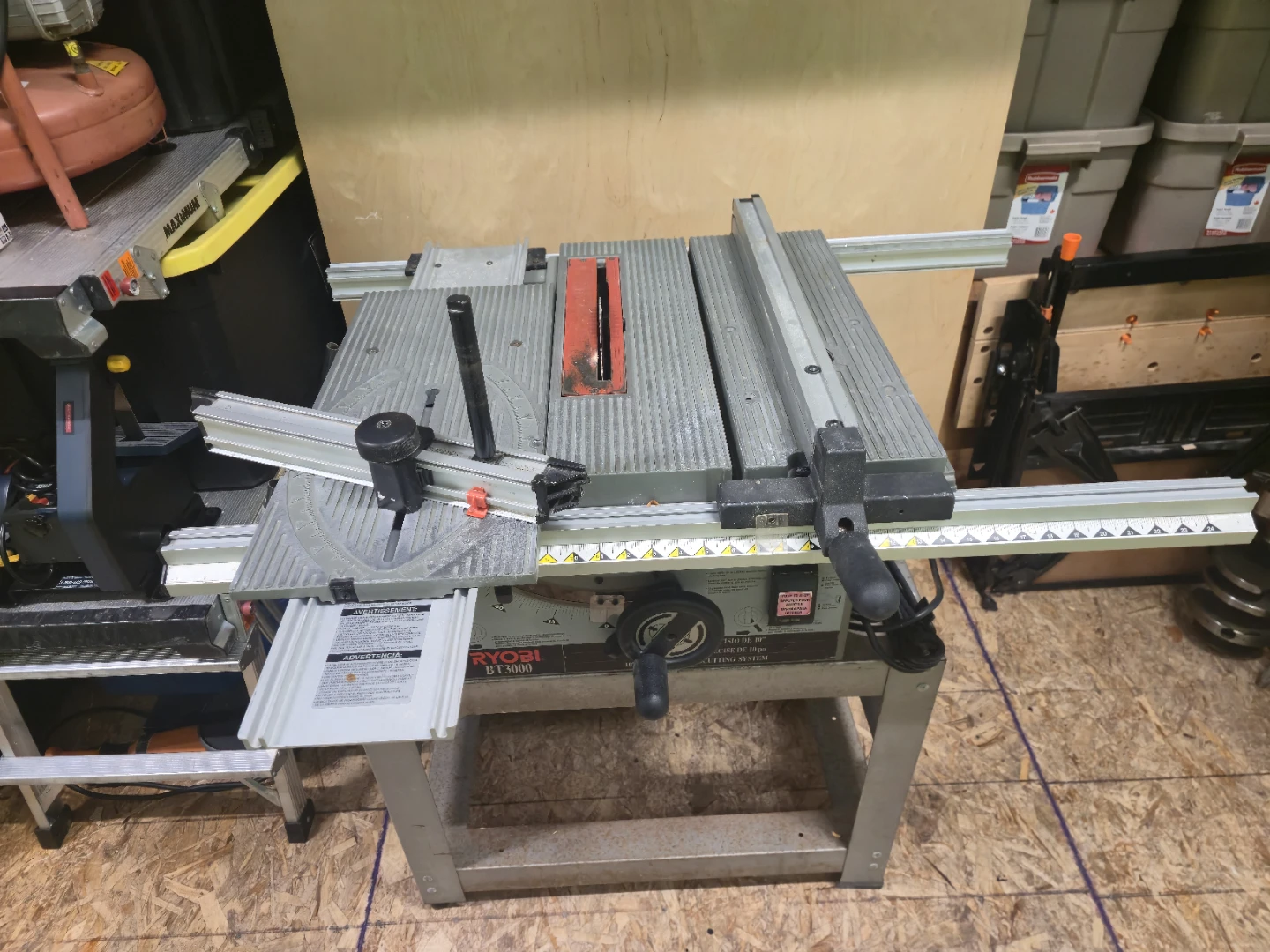DeWalt Miter Saw and Ryobi Table Saw Bundle - photo 3