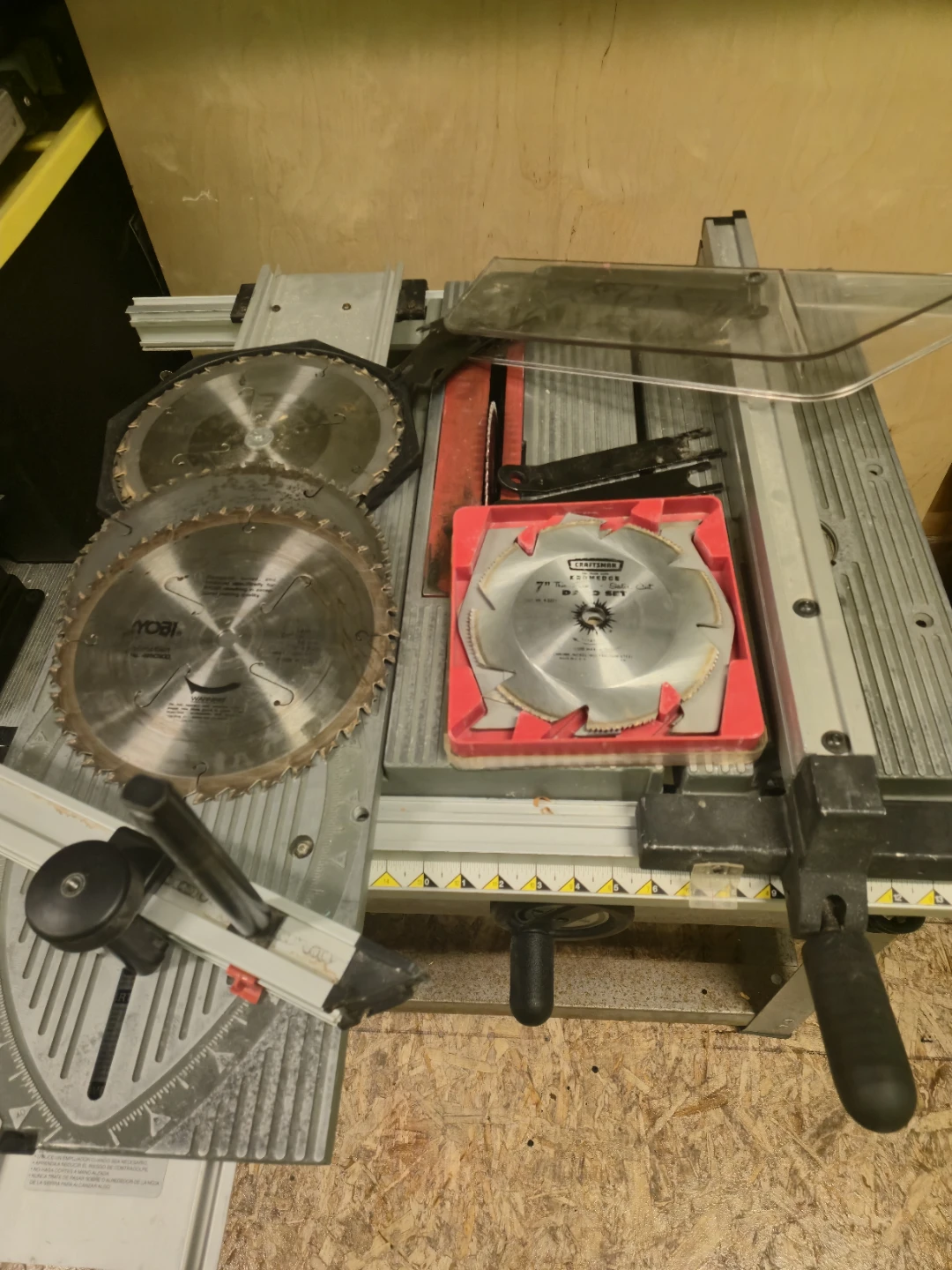 DeWalt Miter Saw and Ryobi Table Saw Bundle - photo 5