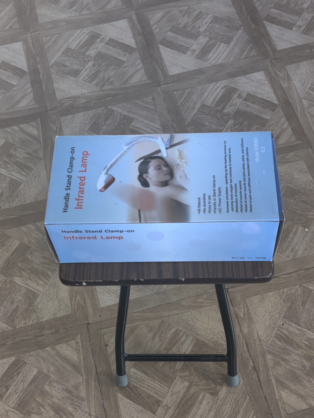 Handle Stand Clamp-on Infrared Lamp