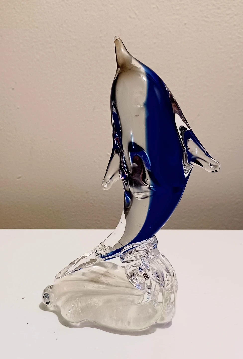 Glass Art Dolphin Figurine - photo 3