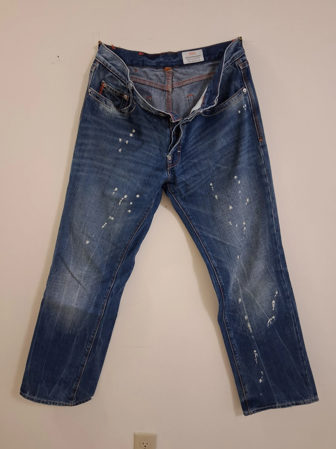 Hugo Boss Distressed Jeans
