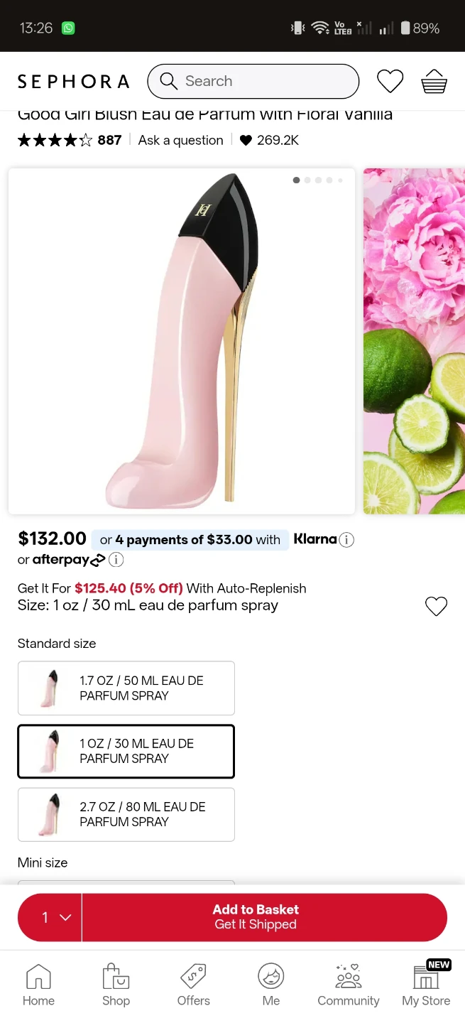 Carolina Herrera Good Girl Blush Eau de Parfum 30ml - photo 3