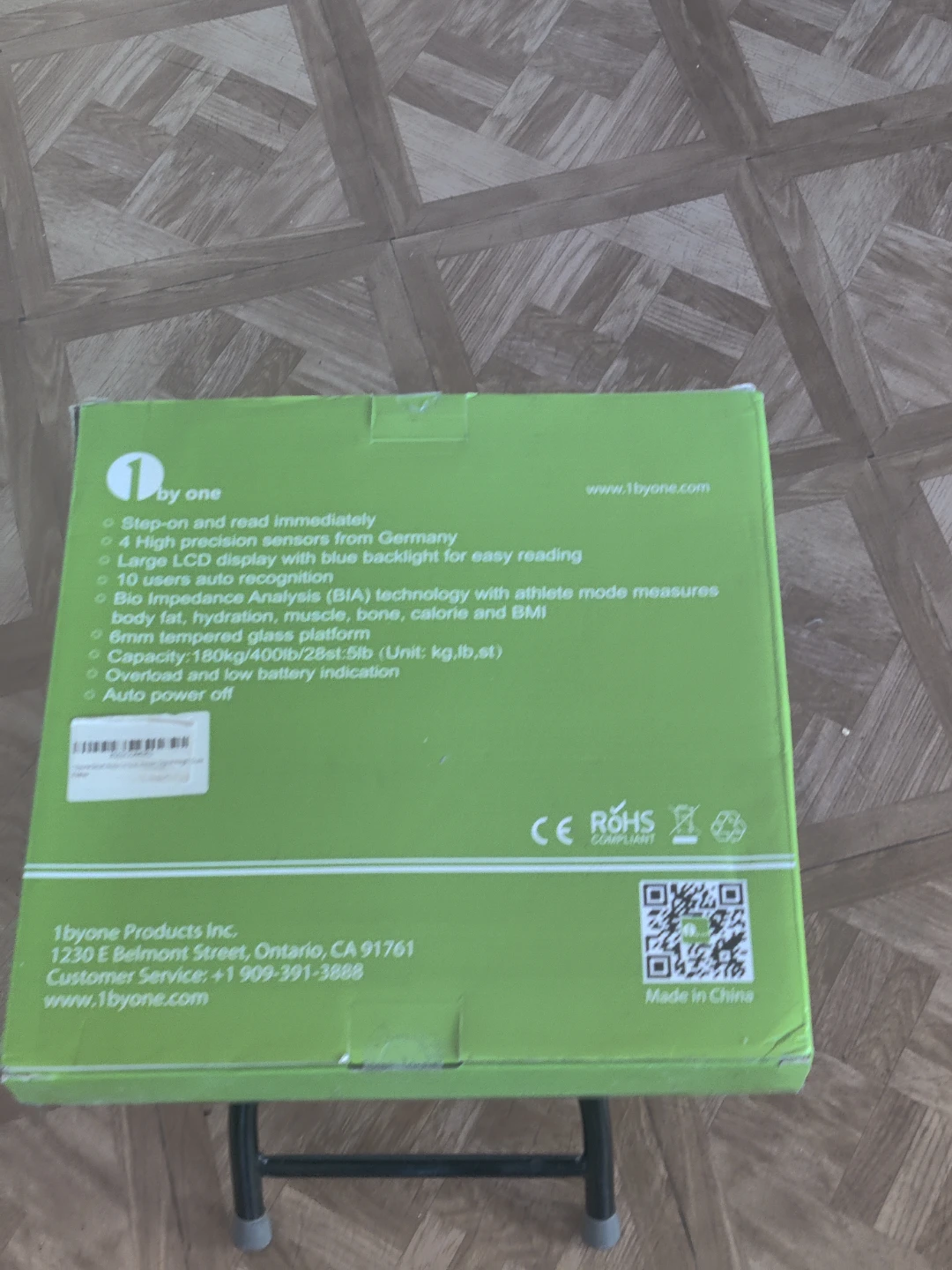 1byone Body Analyzer Scale - Bio Impedance - photo 2