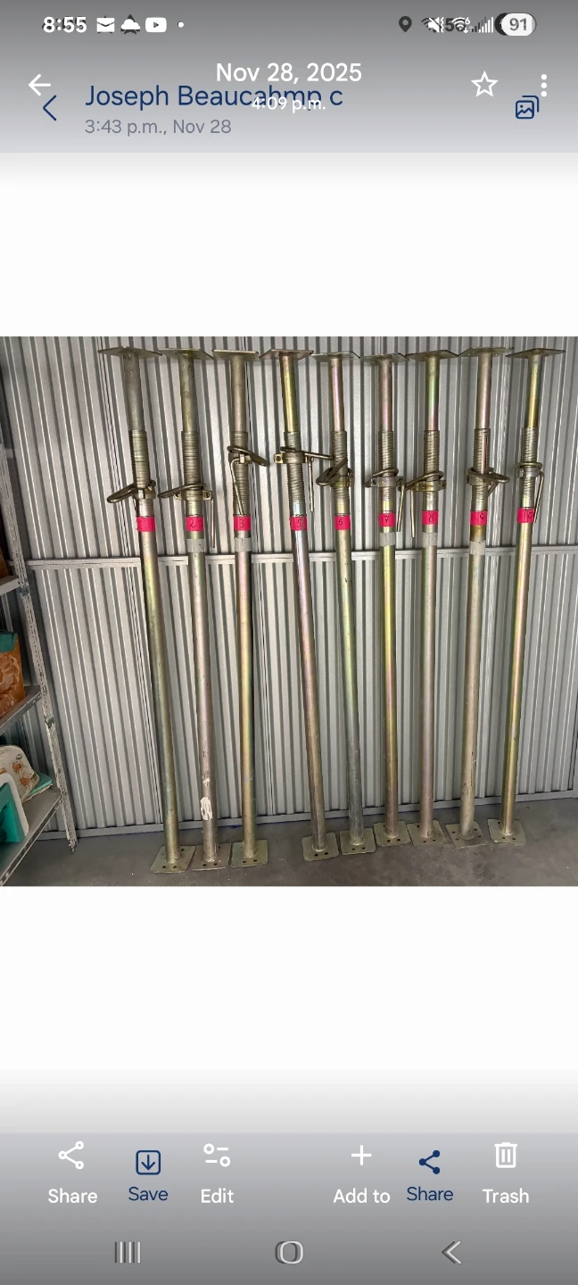 Adjustable Metal Scaffolding Props