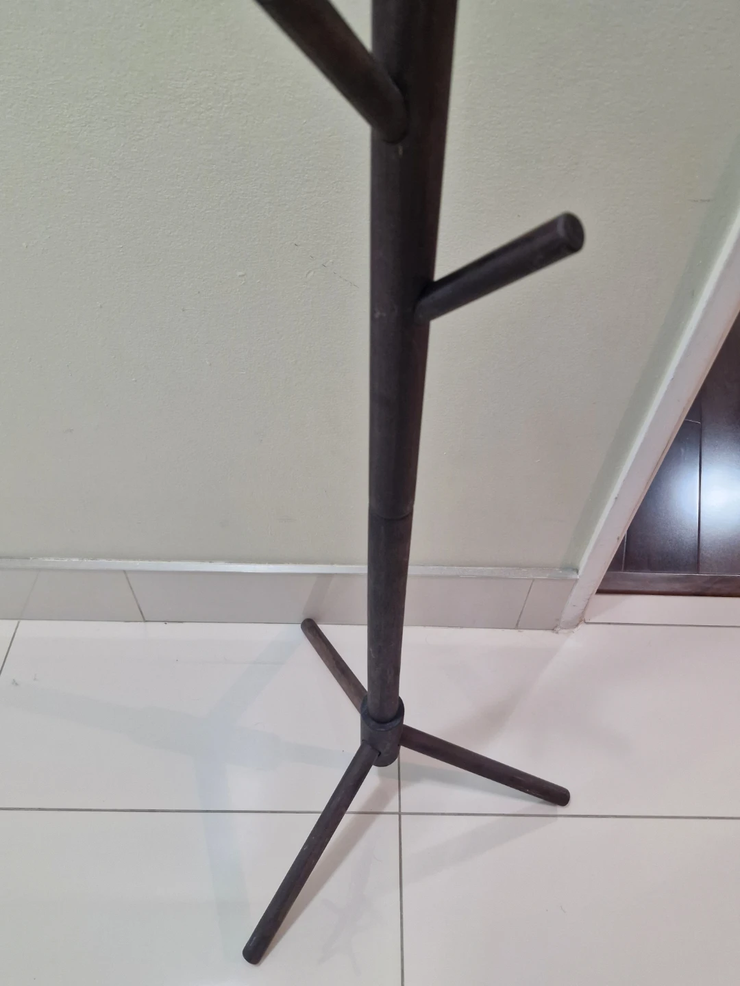 Dark Wood Coat Rack - photo 4