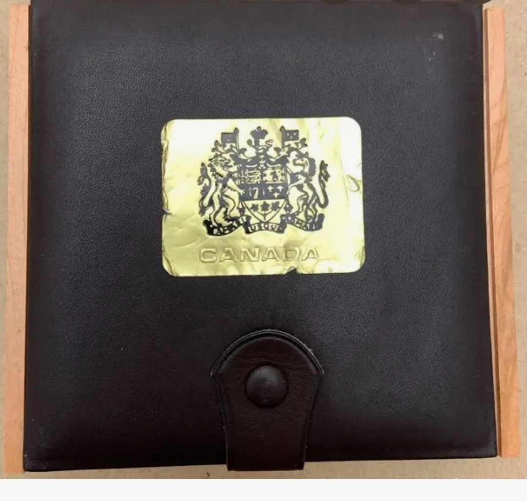 1980 Canada Specimen 6-coin Set In Wood Box - photo 2