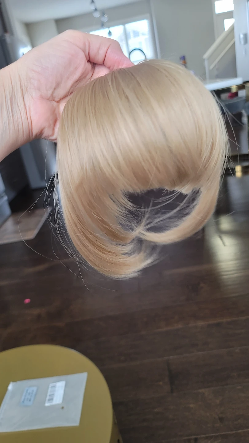 Cephermer Bangs Hair Clip in Bang Front Hair Extension Hair Piec - photo 3