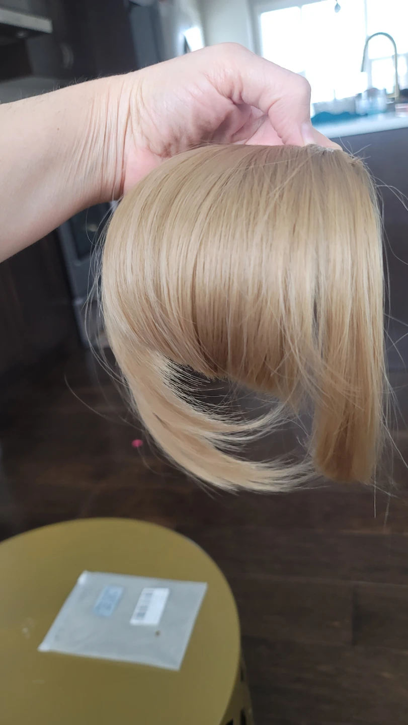 Cephermer Bangs Hair Clip in Bang Front Hair Extension Hair Piec - photo 5