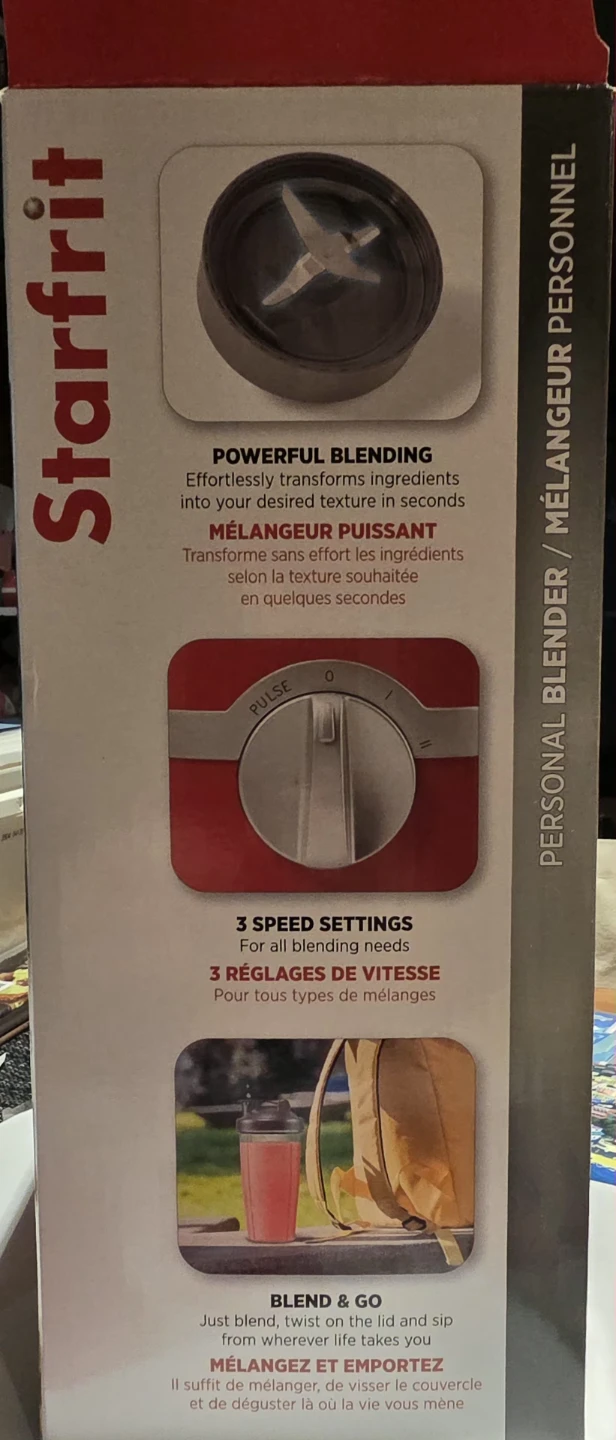 Starfrit Personal Blender - Like New! - photo 4