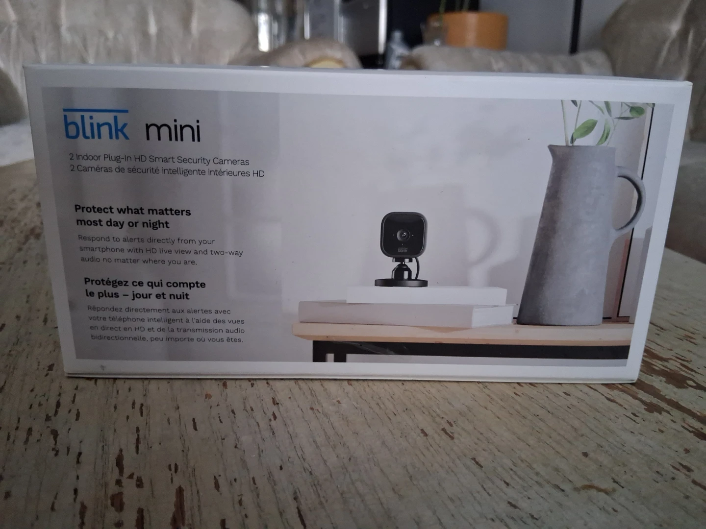 Blink Mini 2-Camera Indoor Security System - New
