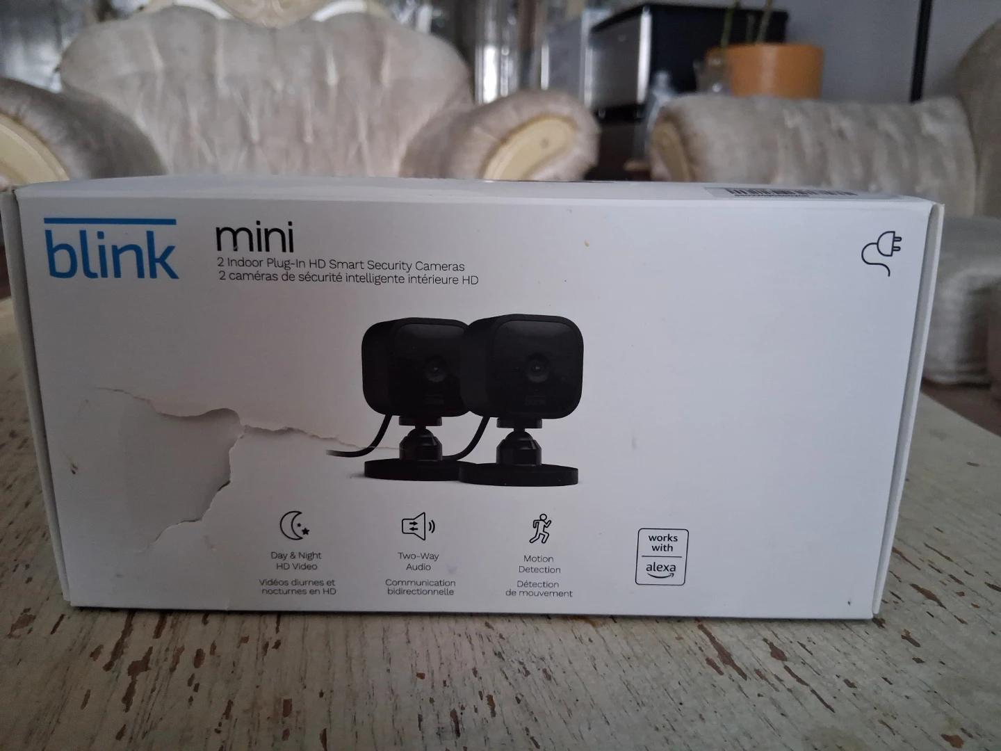 Blink Mini 2-Camera Indoor Security System - New - photo 2