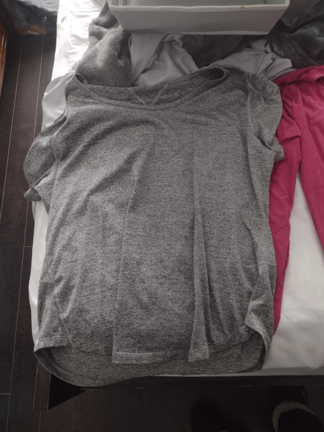Grey heathered t-shirt