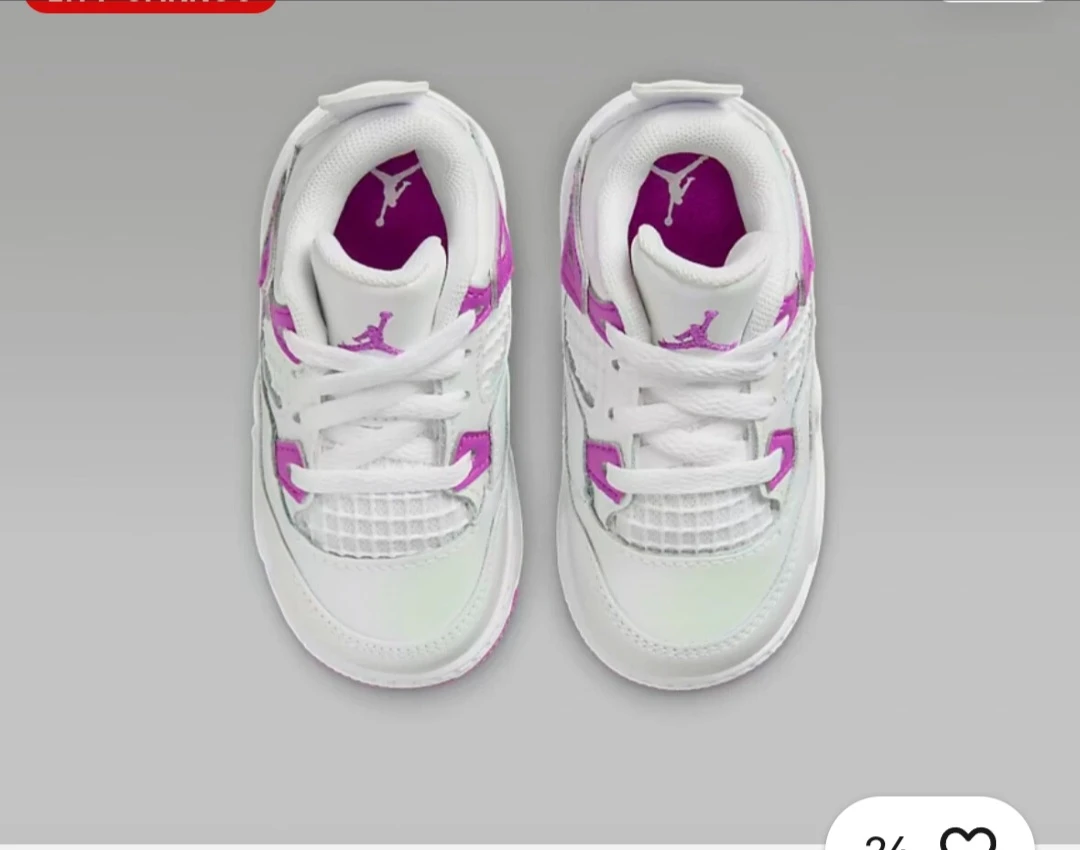 Nike Air Jordan  White Purple new! - photo 2