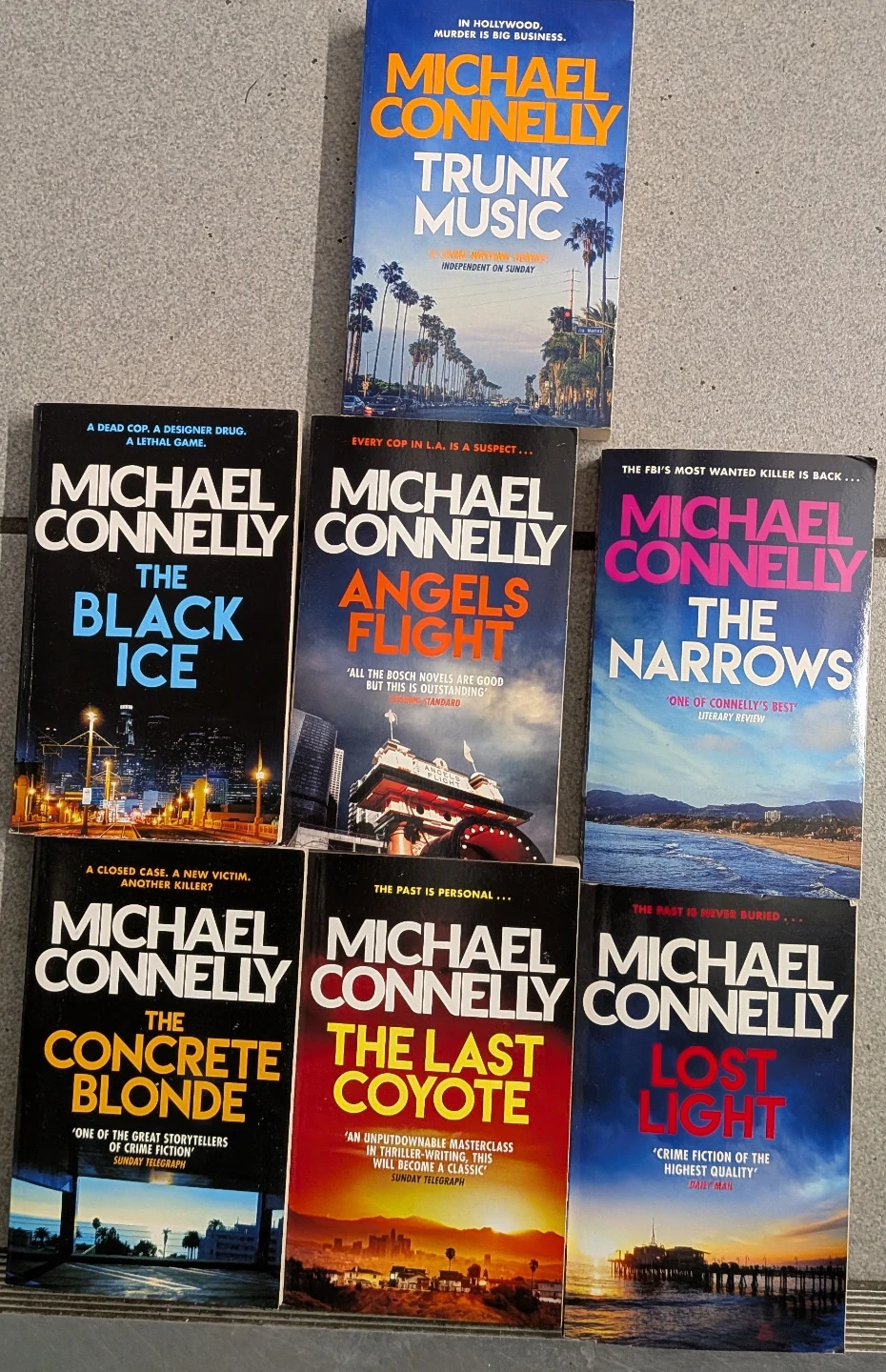 Michael Connelly Books - Bosch Series