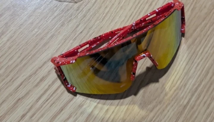 Red Sport Sunglasses