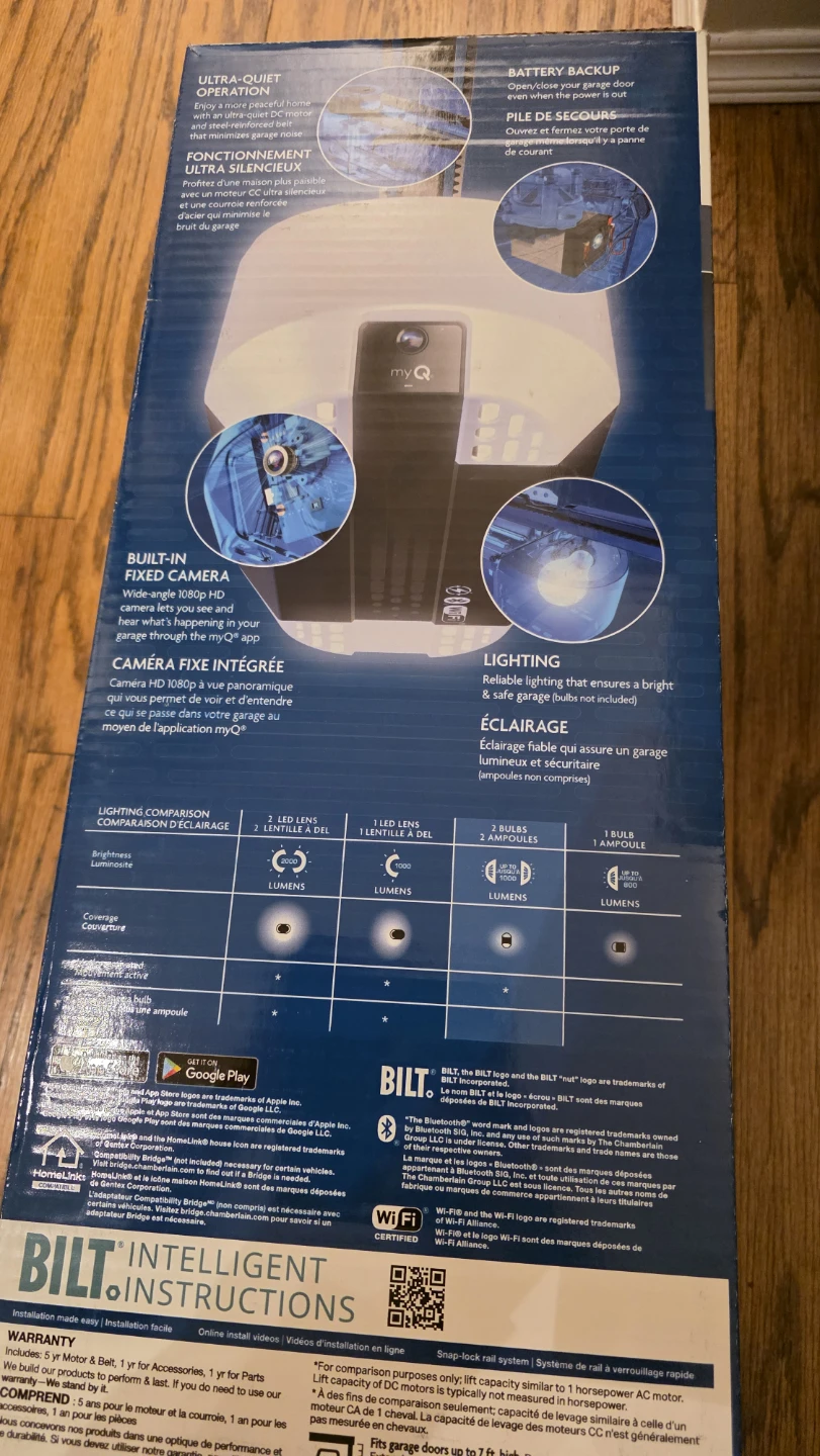 Chamberlain myQ Garage Door Opener - New in Box - photo 3