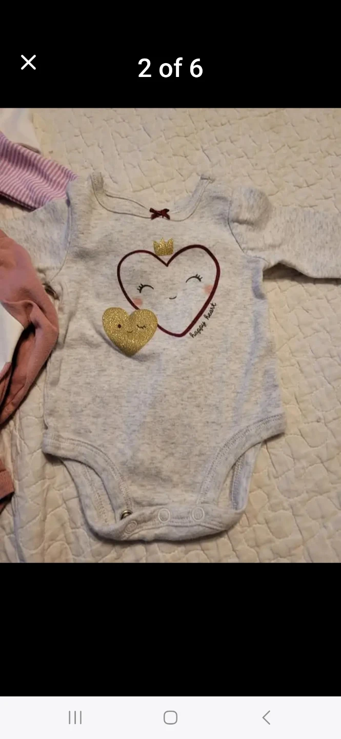 Baby Onesies Bundle - Carters & More - photo 3