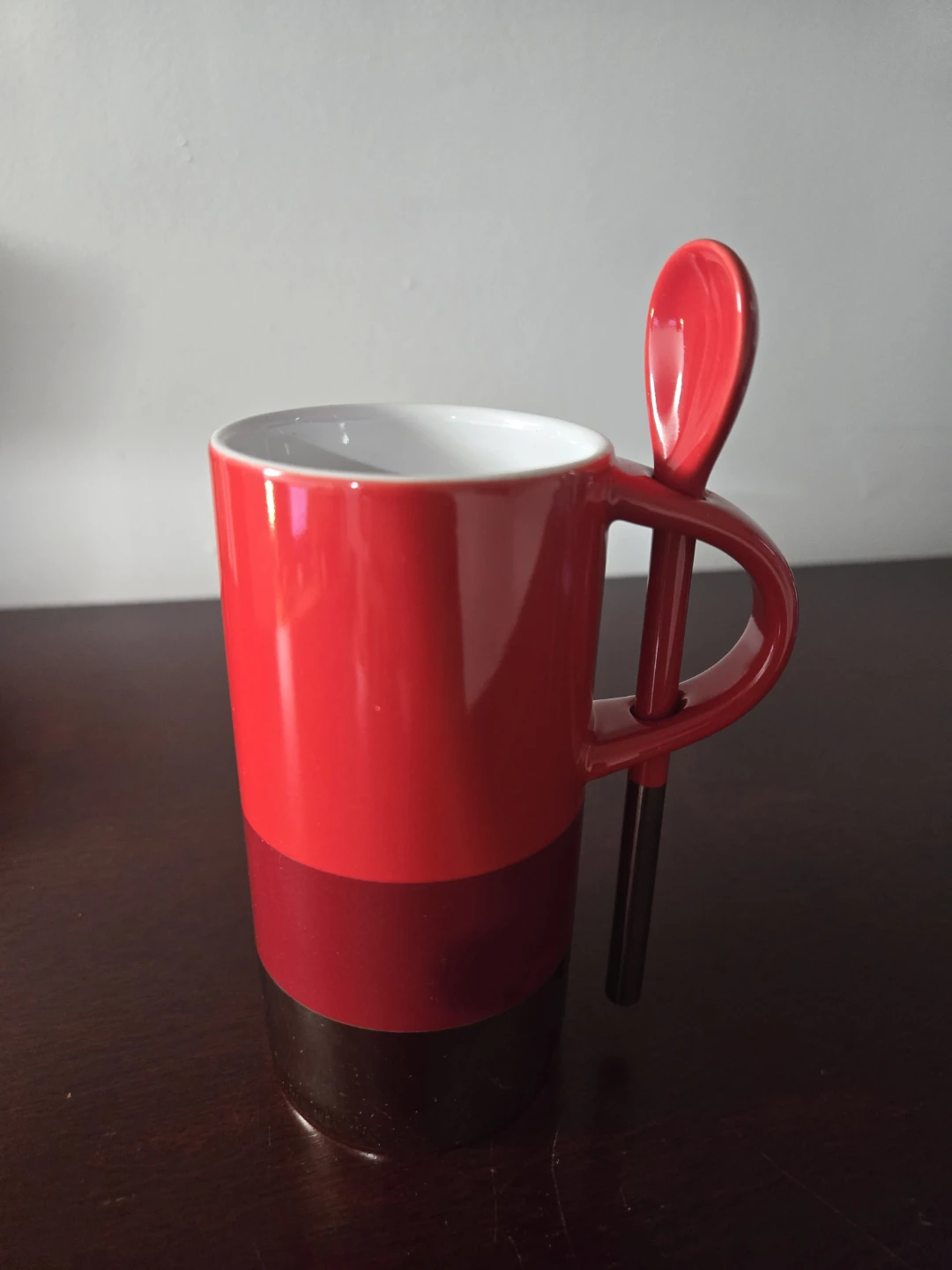 Starbucks Red Mug with Spoon